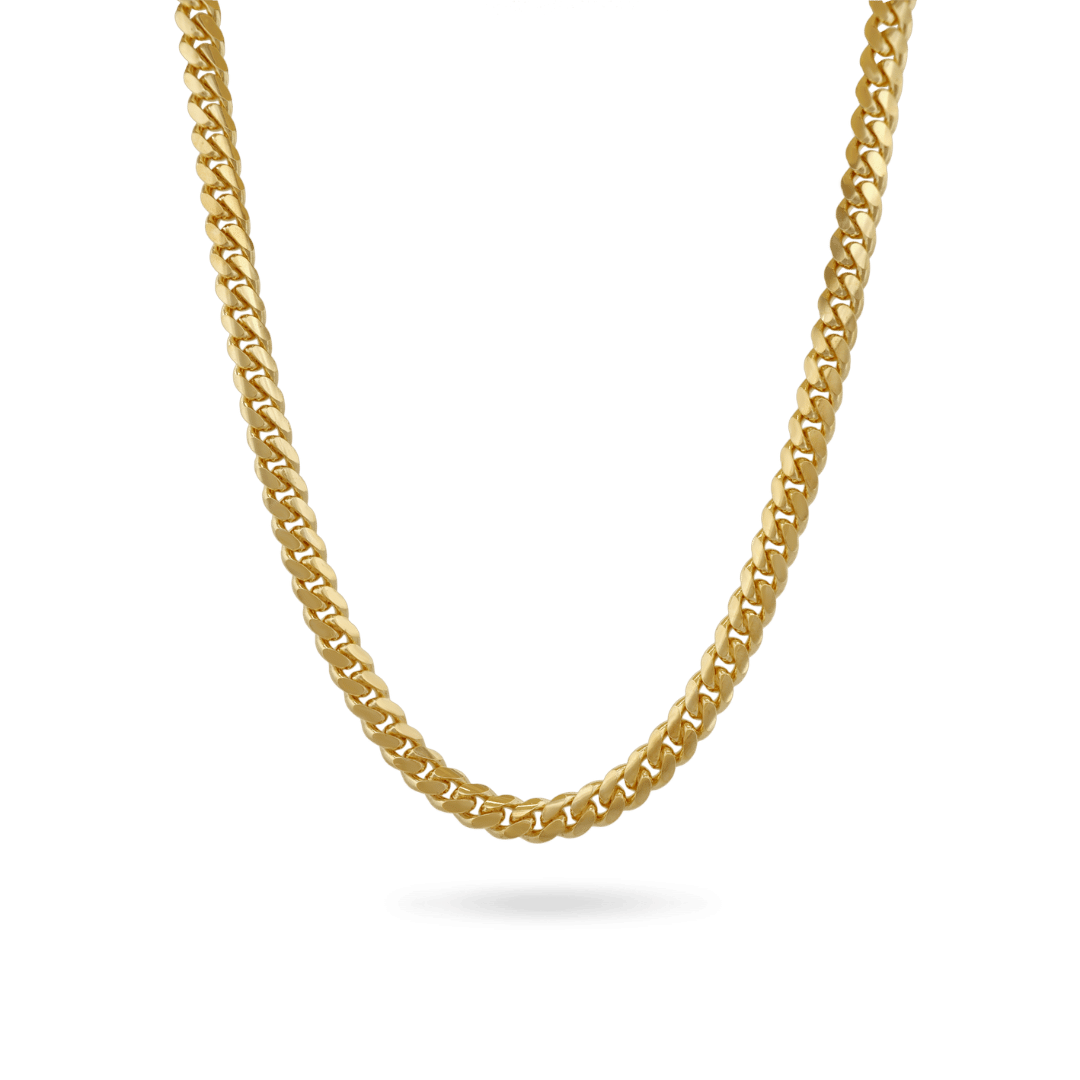 14K 9mm Miami Cuban Chain Necklaces IceLink-CAL   