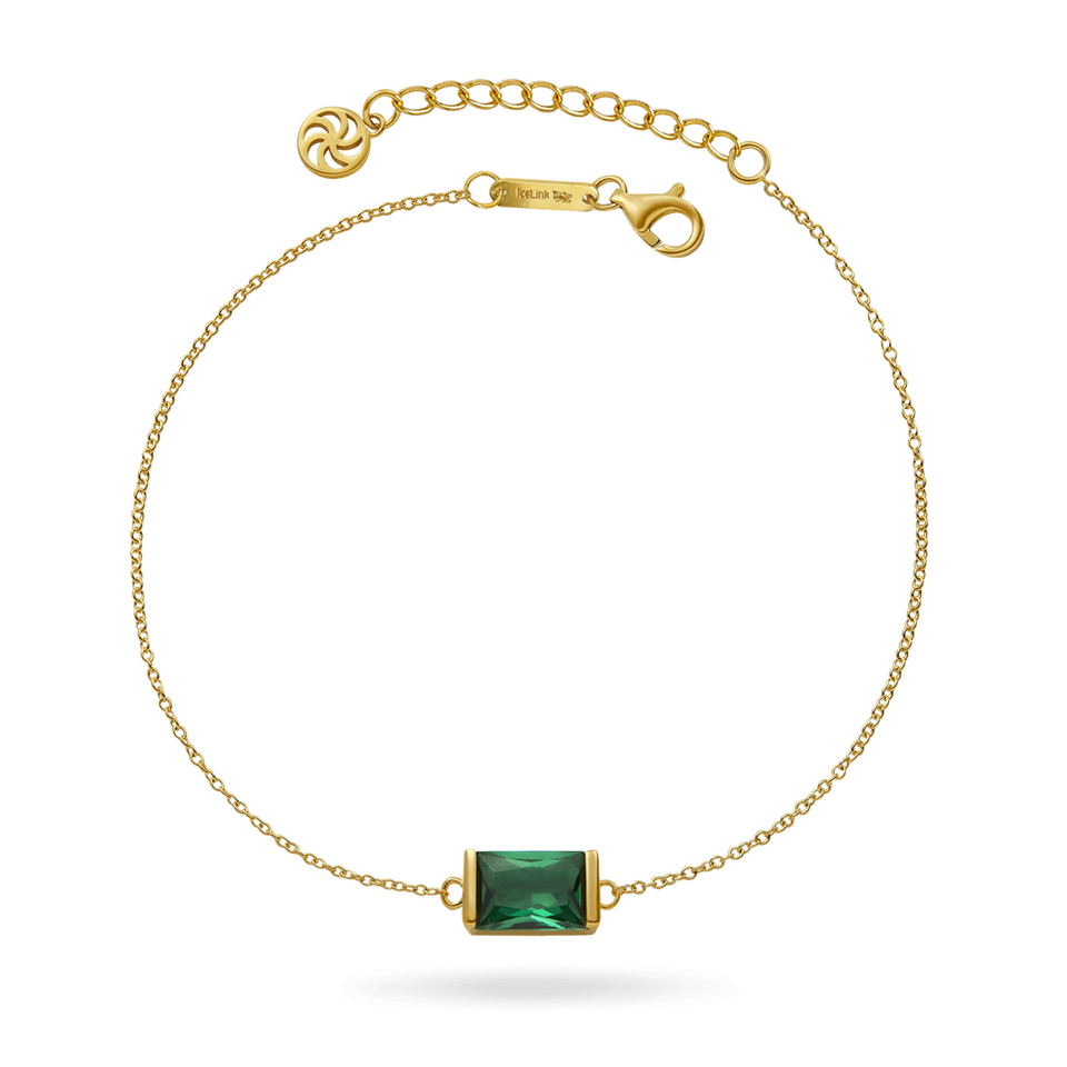 14K Emerald Bracelet Bracelets IceLink-SVN