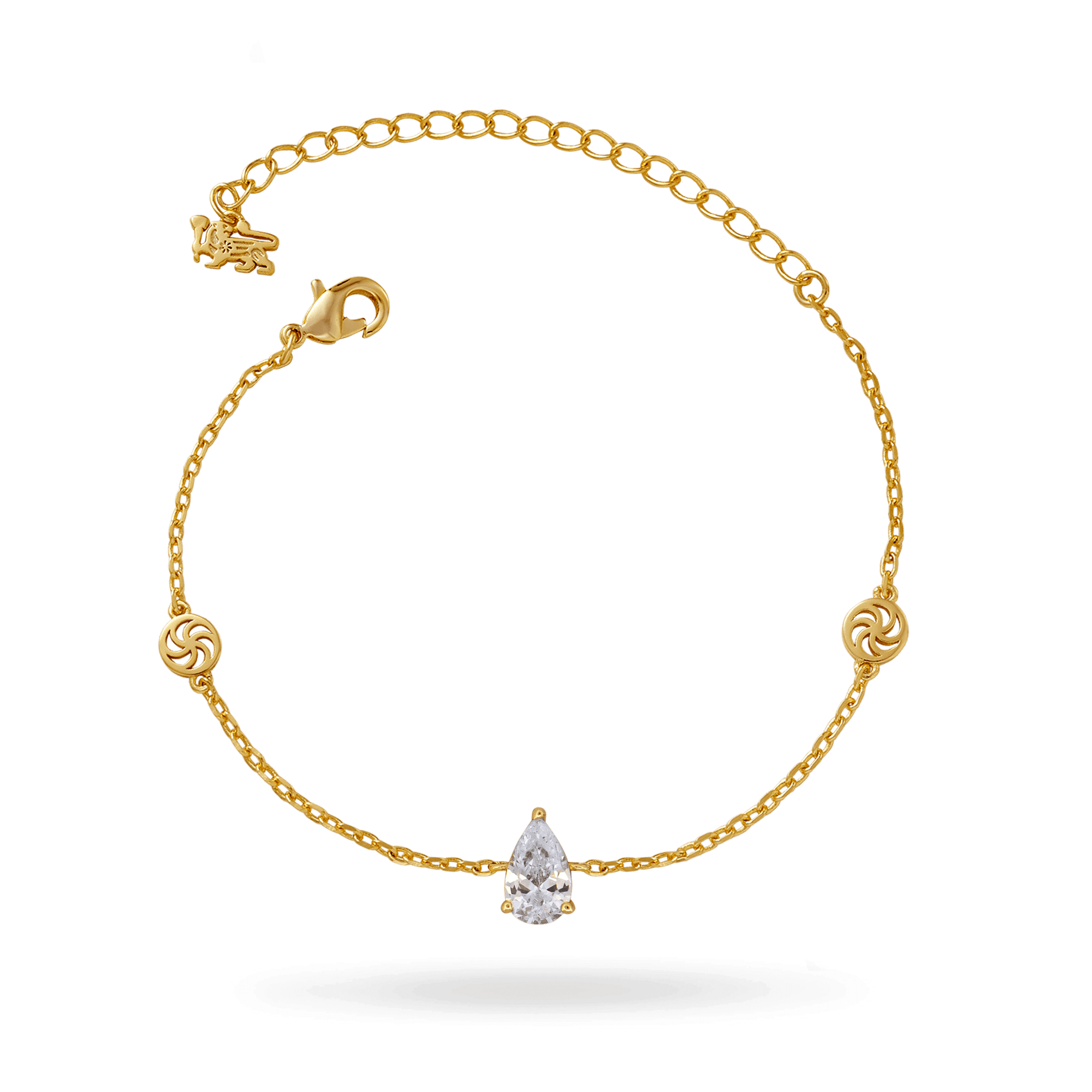 Perfect Pear Bracelet Bracelets IceLink-ATL 14K Gold Plated  
