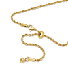 Gold Adjustable Rope Chain (sample sale) Necklaces IceLink-RAN   
