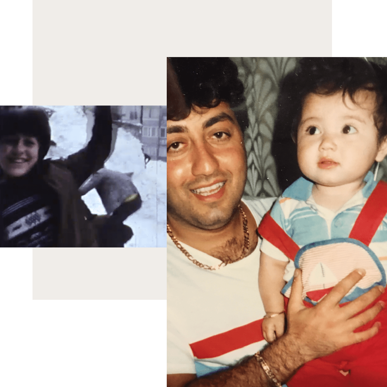IceLink is a family-owned business. These are pictures of me and my father who started this business.