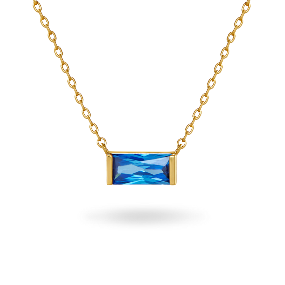 Birthstone Necklace Necklaces IceLink-ATL