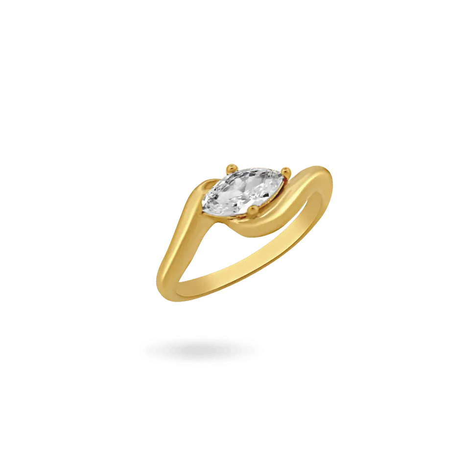 ‘Faye’ Wave Ring Rings IceLink-SODA