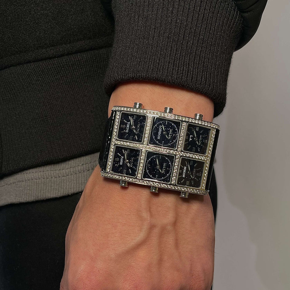 Ziya Diamond 5.25ct 6TZ Watch (sample sale) Presidential IceLink