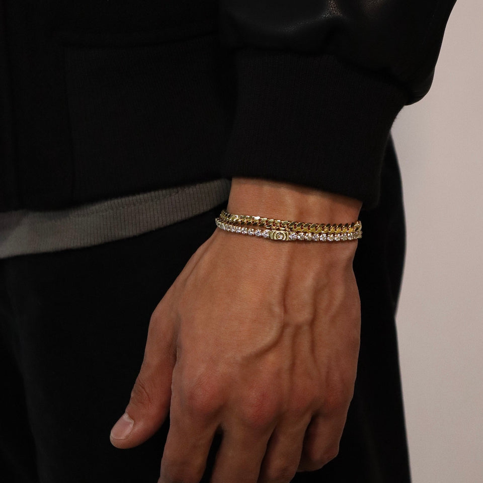 TEST GOLD PRICER Bracelets IceLink-CAL 7" (10g)