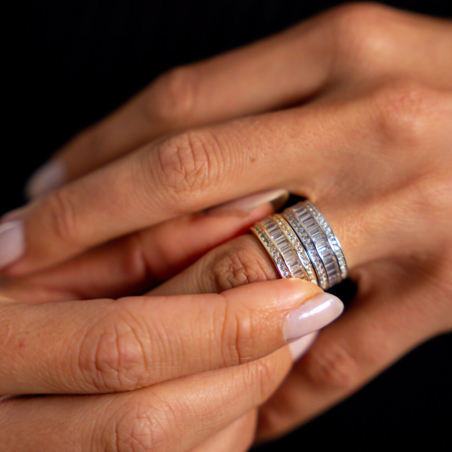 Isabelle Baguette Ring Rings IceLink-ATL   