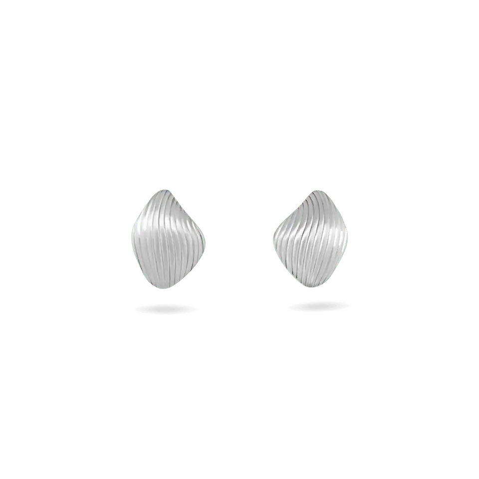 ‘Kira’ Ribbed Earrings Earrings IceLink-SODA