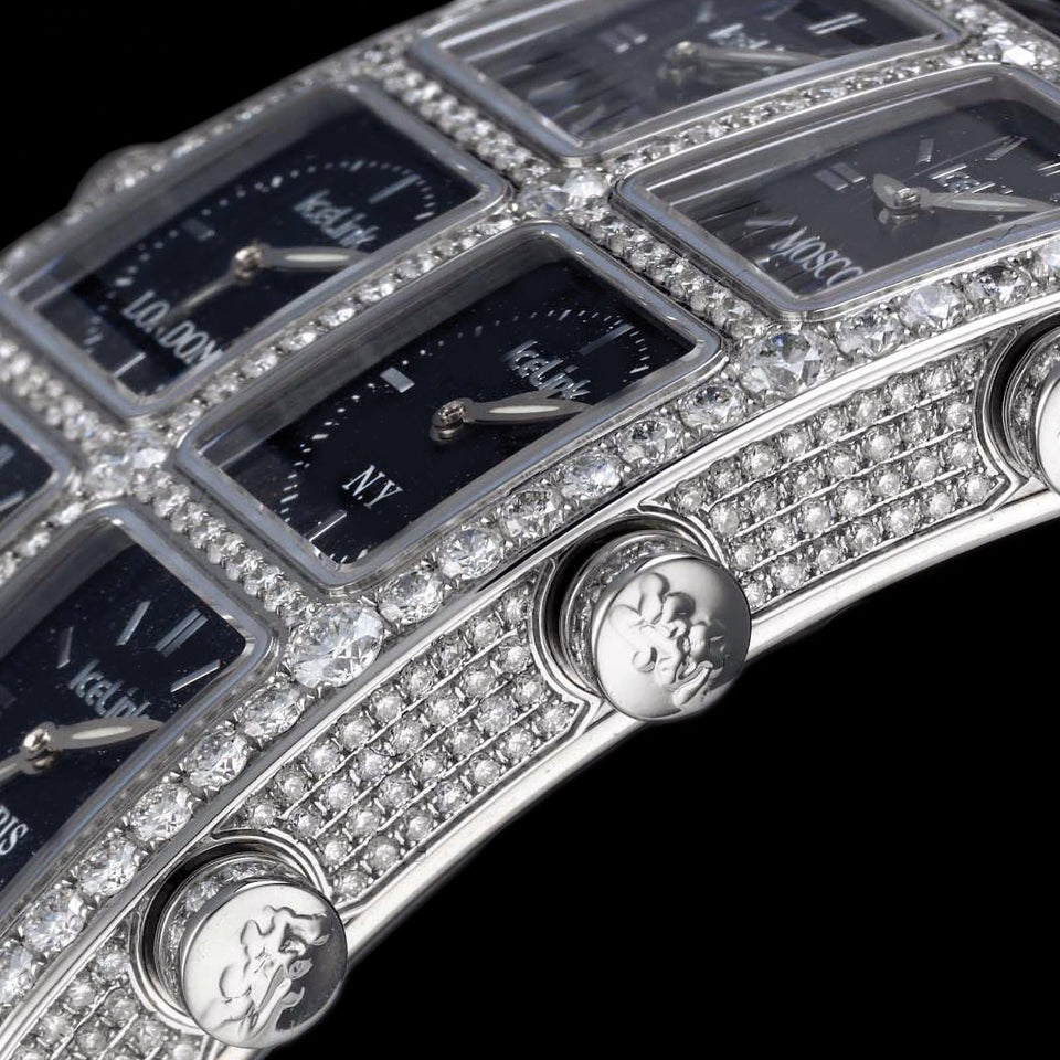 Como 6TZ Diamond Watch (sample sale) Presidential IceLink