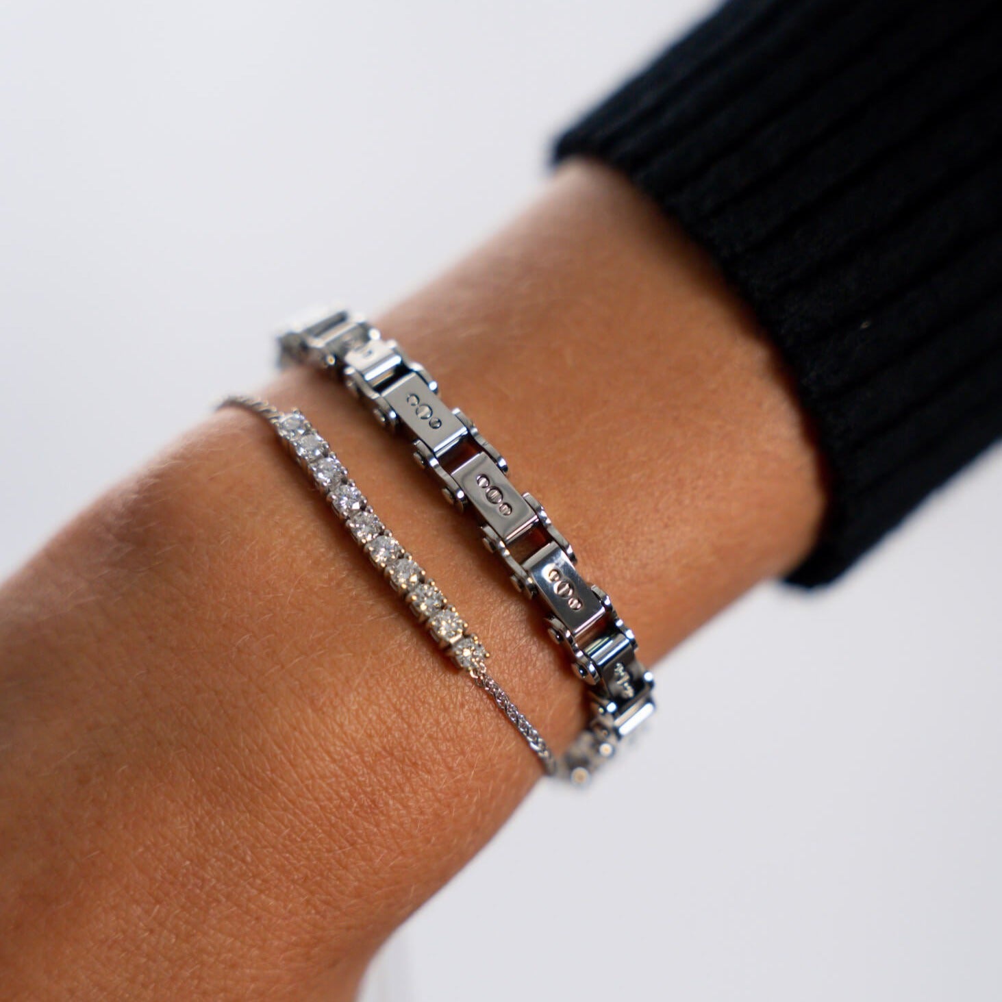 Steel 6MM Bicycle Bracelet Bracelets IceLink-ES