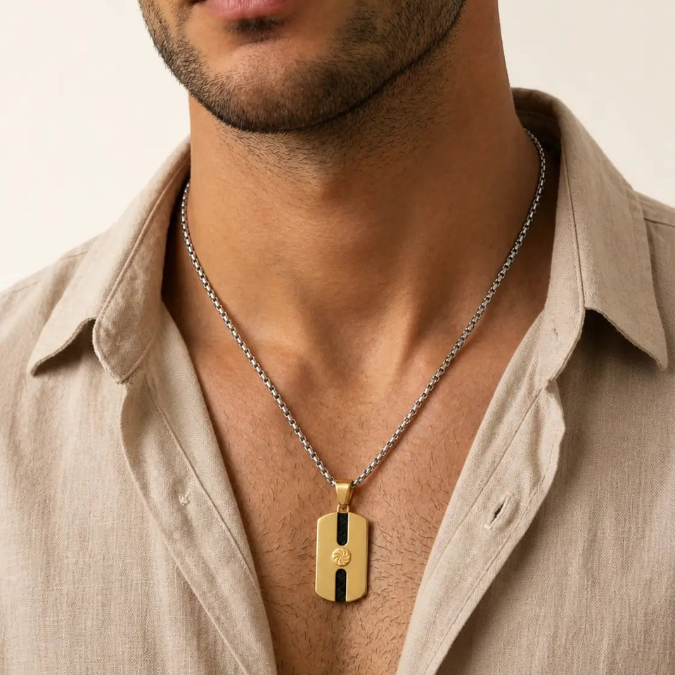 Ryder Dog Tag Necklace Necklaces IceLink-VRNA