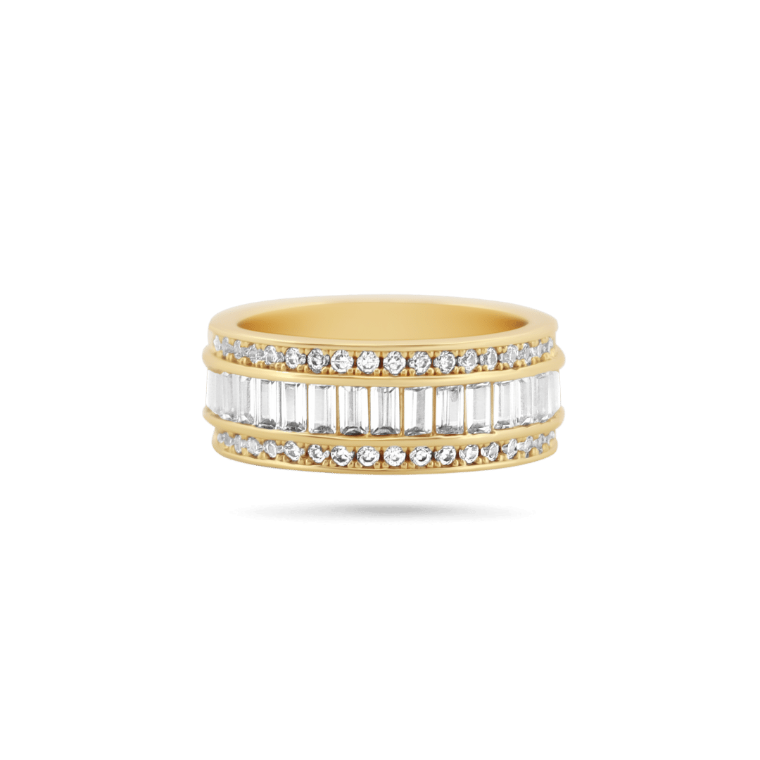 Isabelle Baguette Ring Rings IceLink-ATL   