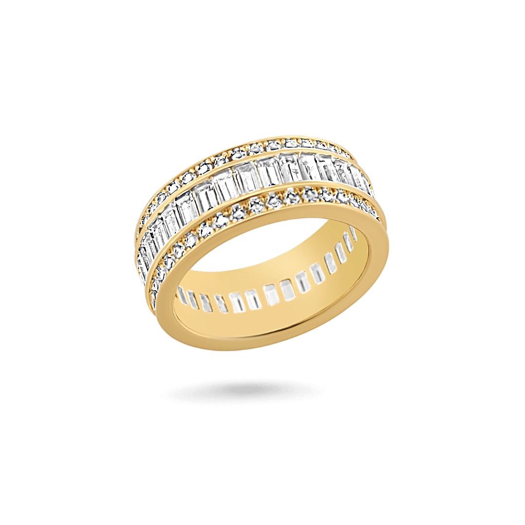 Isabelle Baguette Ring Rings IceLink-ATL   
