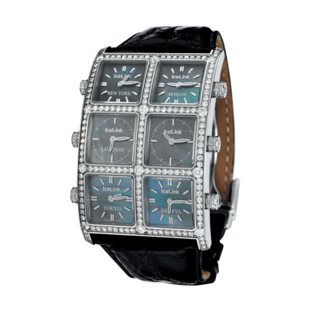 Aoki Diamond 6TZ Watch Presidential IceLink   