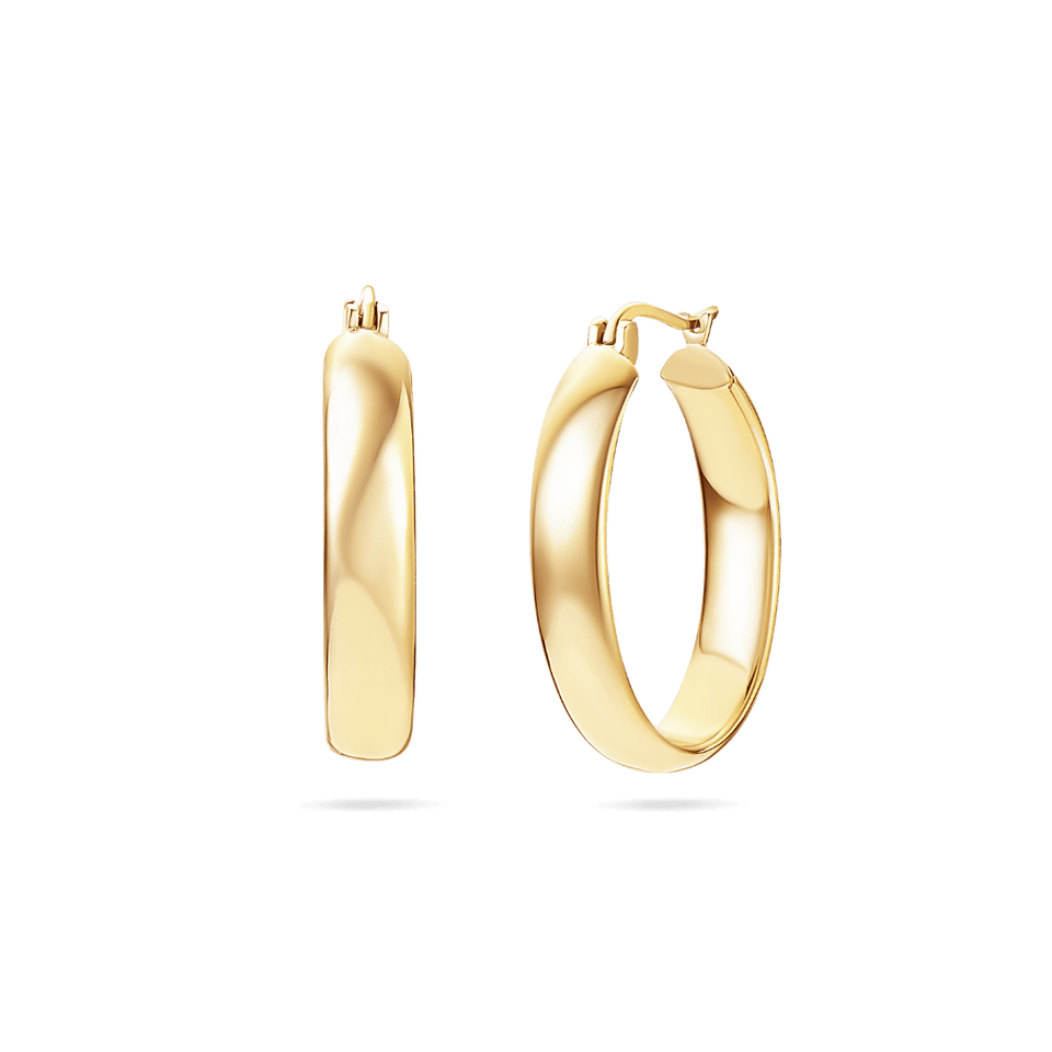 10K Kylie Hoops — Sample Sale Earrings IceLink-SVN