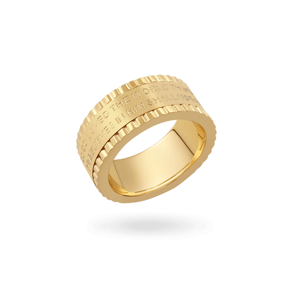John 3:16 Prayer Rotating Ring Rings IceLink-RAN