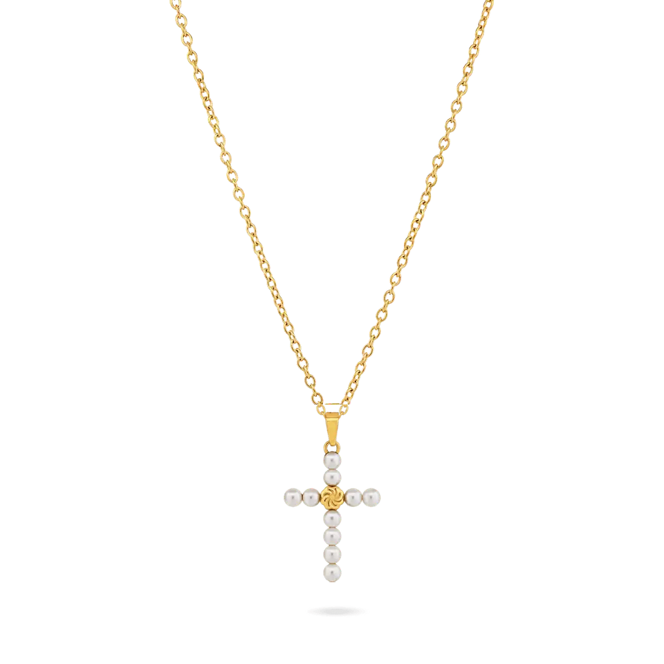 Celeste Cross Necklace Necklaces IceLink-VRNA