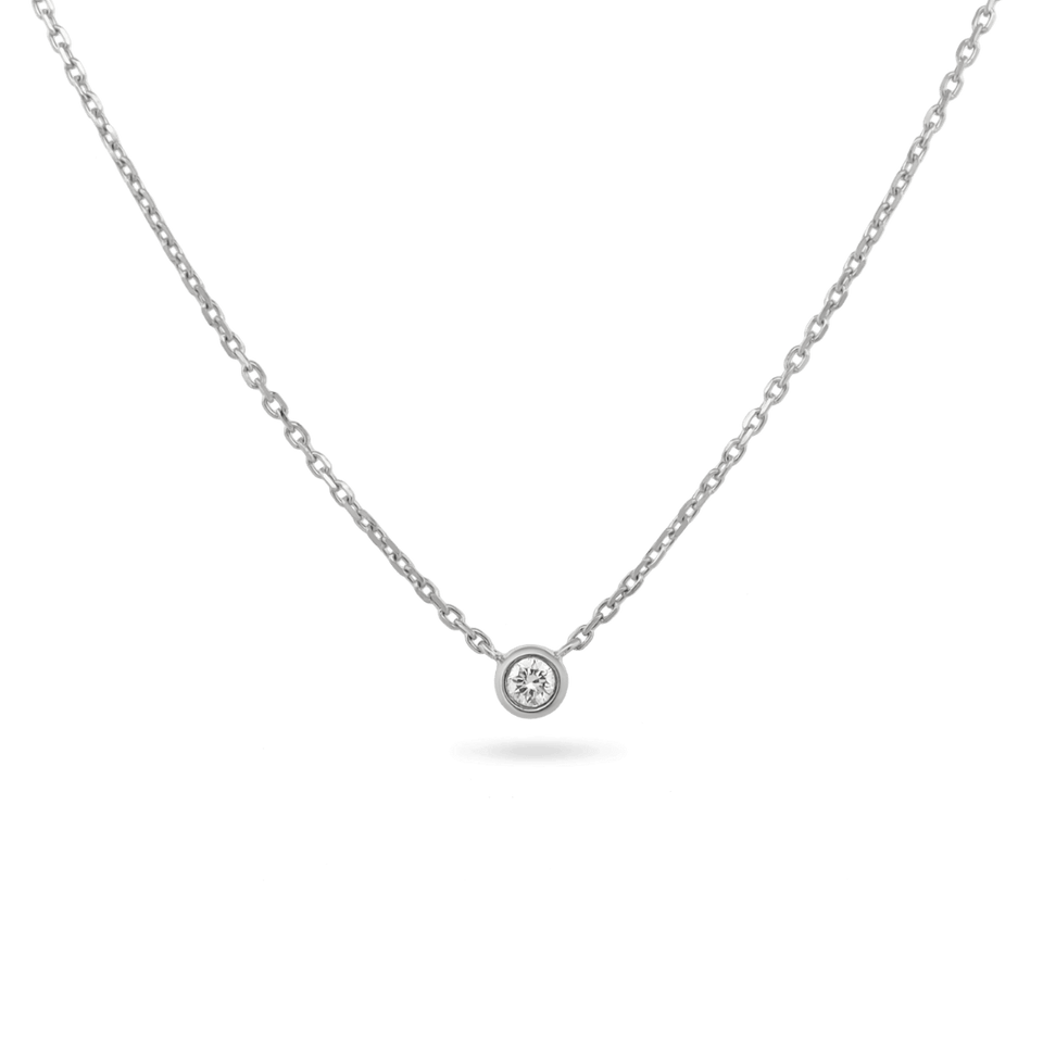 14K Isla Diamond Necklace — Sample Sale Necklaces IceLink-SVN