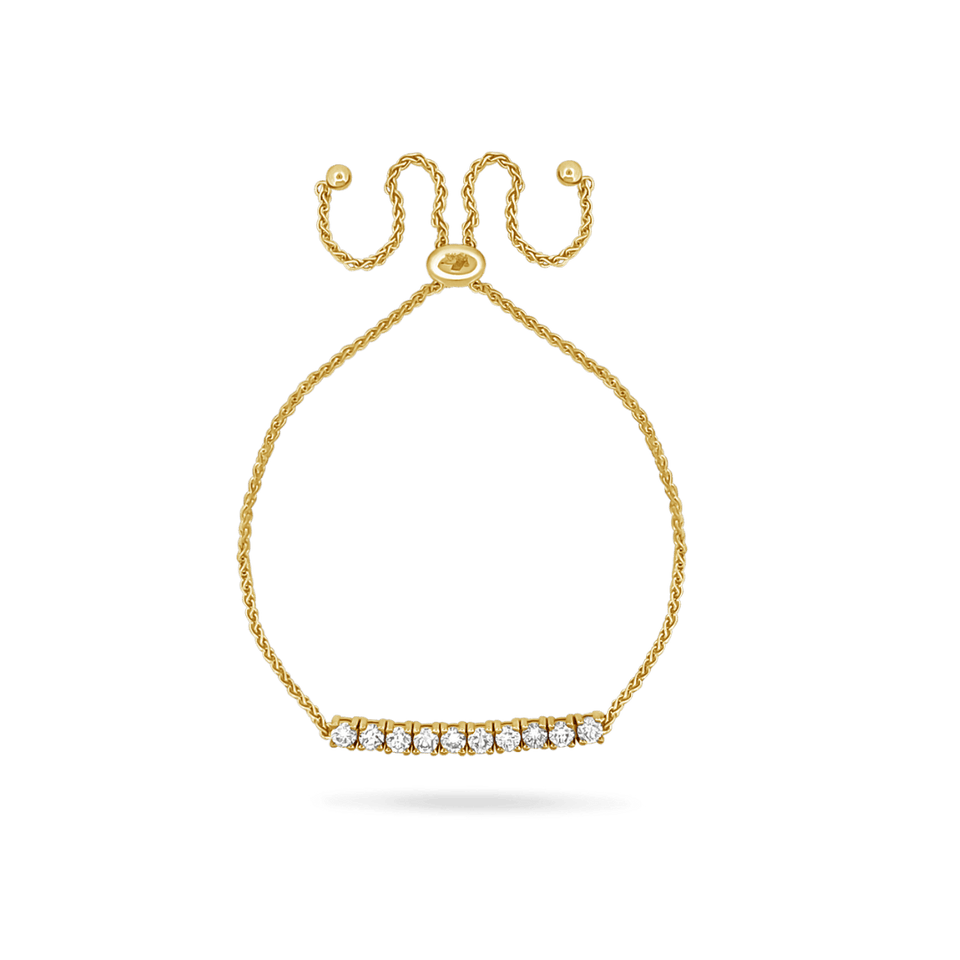 14K Layla Diamond Tennis Bracelet Bracelets IceLink-SVN 14K Gold