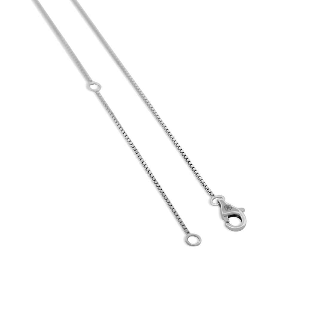 14K Oval Diamond Necklace Necklaces IceLink-CAL   