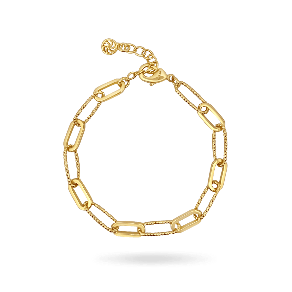 Angie Paperclip Bracelet Bracelets IceLink-ATL Small 6" to 7"