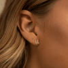 Armenian Initial Studs Earrings IceLink-ATL   