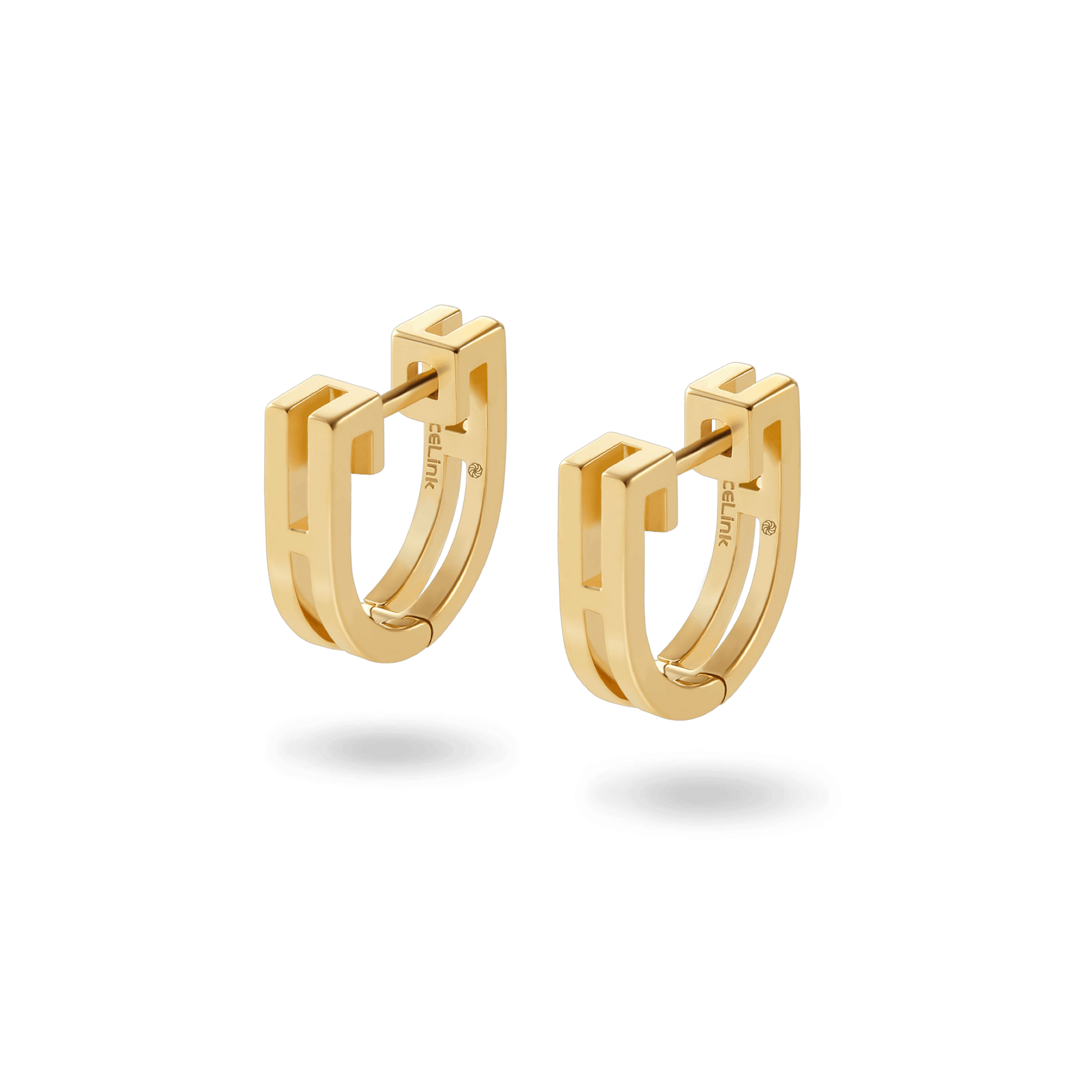 ILU Huggie Hoop Earrings Earrings IceLink-ATL