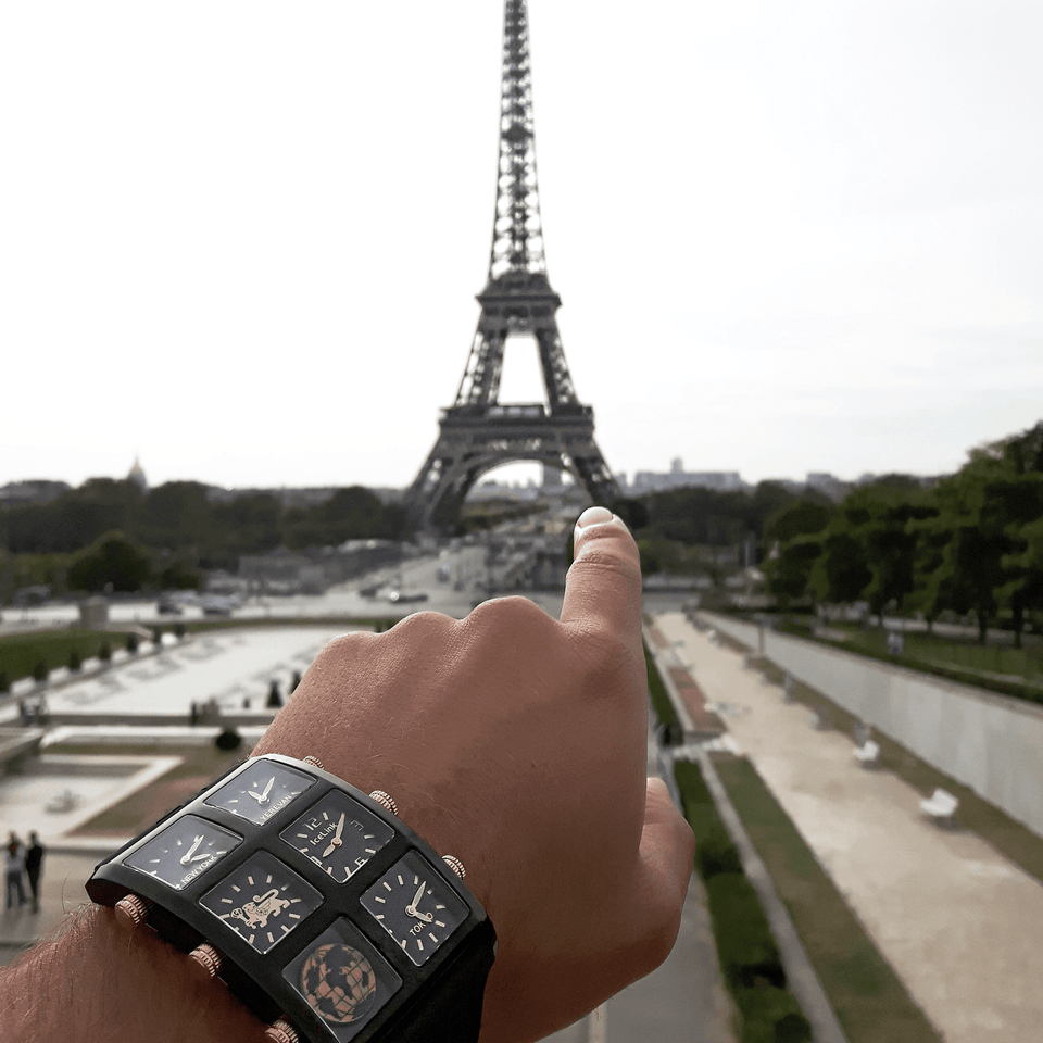 Nero Satin 6TZ Watch (sample sale) Watches IceLink-ES