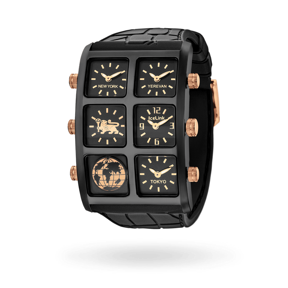 Nero Satin 6TZ Watch (sample sale) Watches IceLink-ES