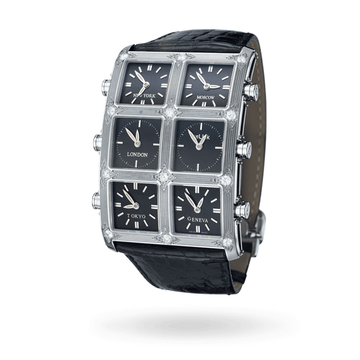 Nocturne 6TZ 1.50ct. Diamond Watch — Sample Sale Presidential IceLink