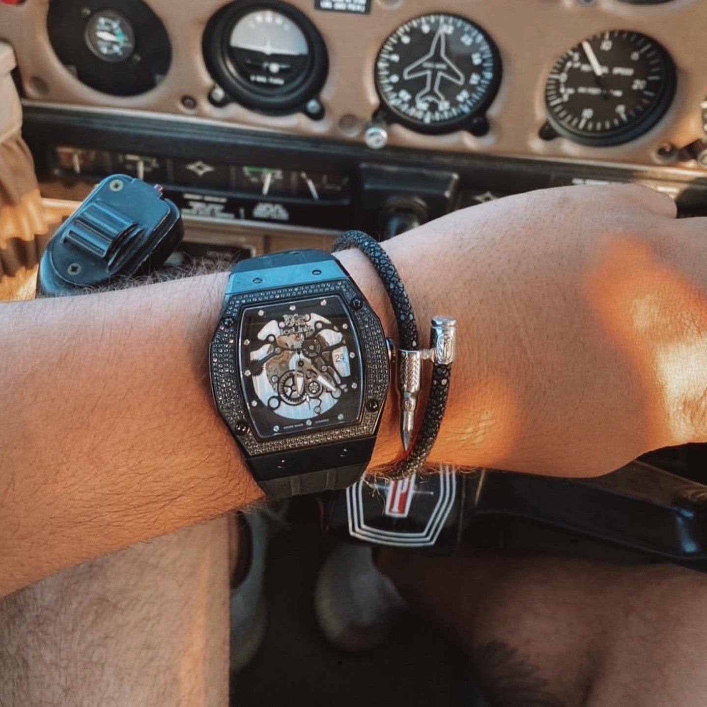 Sevan 1ct. (Sample Sale) Watches IceLink-TI   