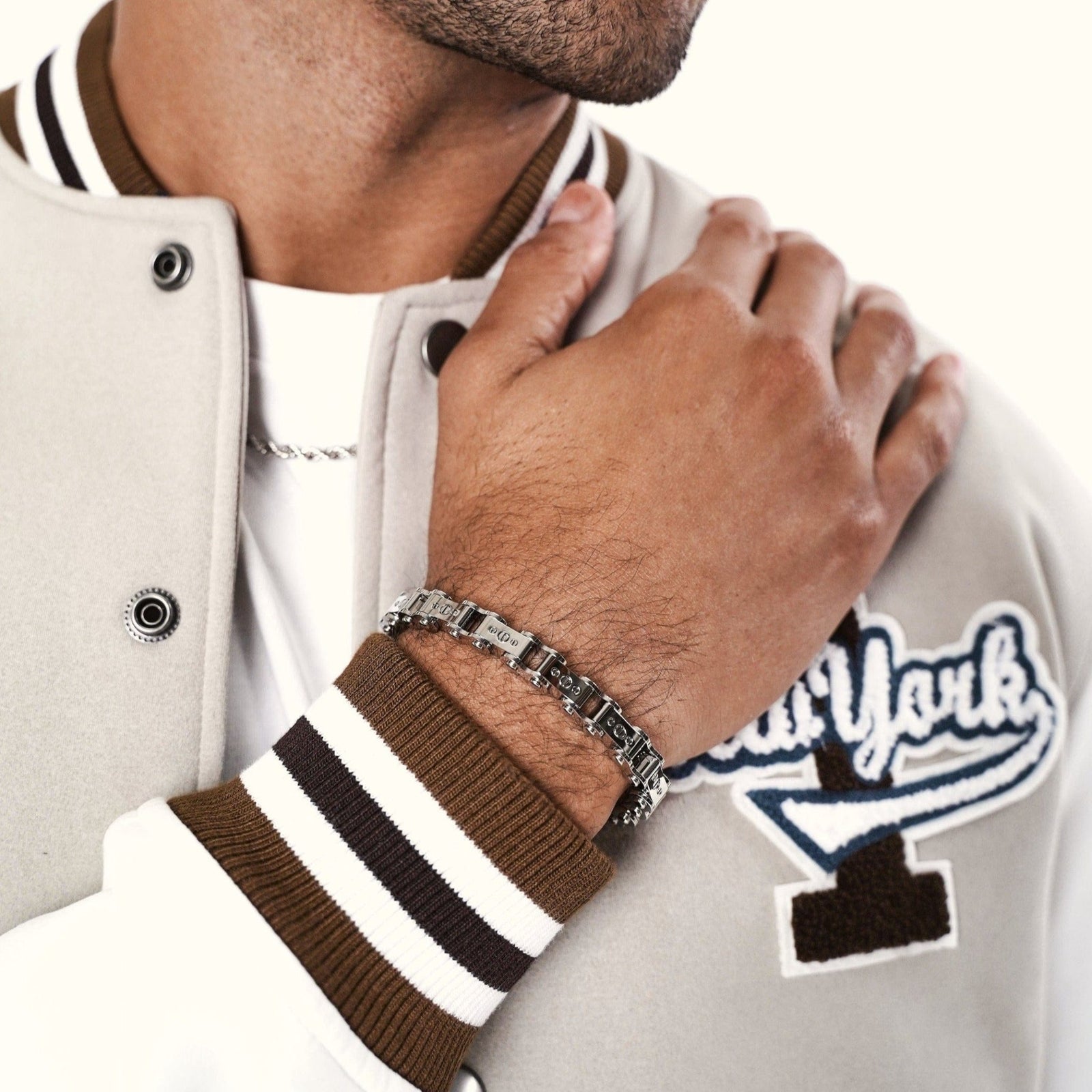 Steel 9.5MM Bicycle Bracelet Bracelets IceLink-ES   