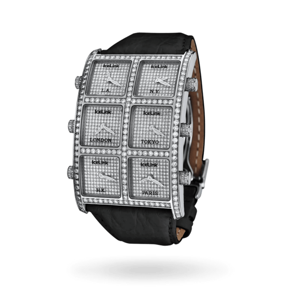 Tigranes 10ct 6TZ Diamond Watch (SAMPLE SALE) Presidential IceLink