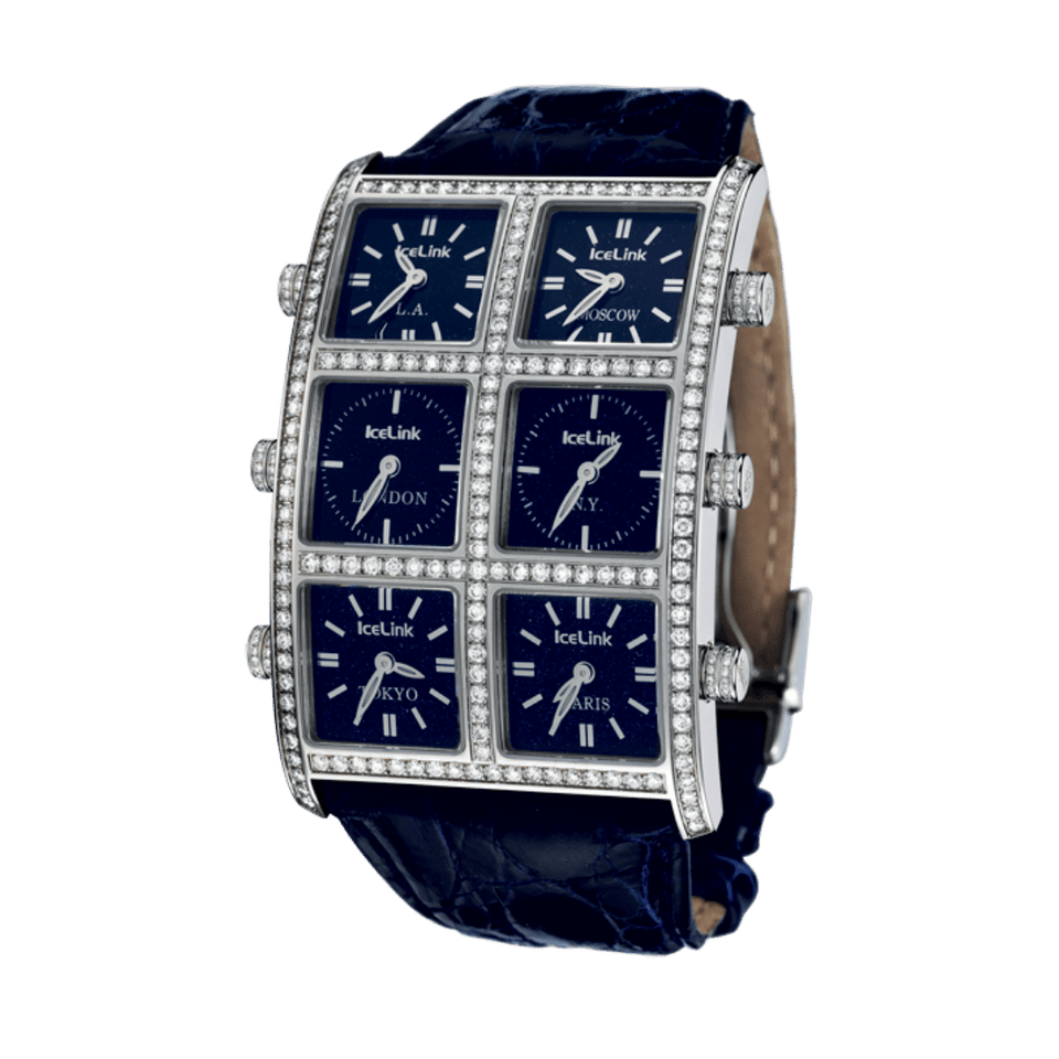 Ziya Diamond 5.25ct 6TZ Watch (sample sale) Presidential IceLink