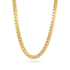 10K 9mm Hollow Monaco Cuban Link Necklace Necklaces IceLink-CAL   