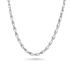 14K White Gold Titan Link Chain Necklace Necklaces IceLink-CAL   