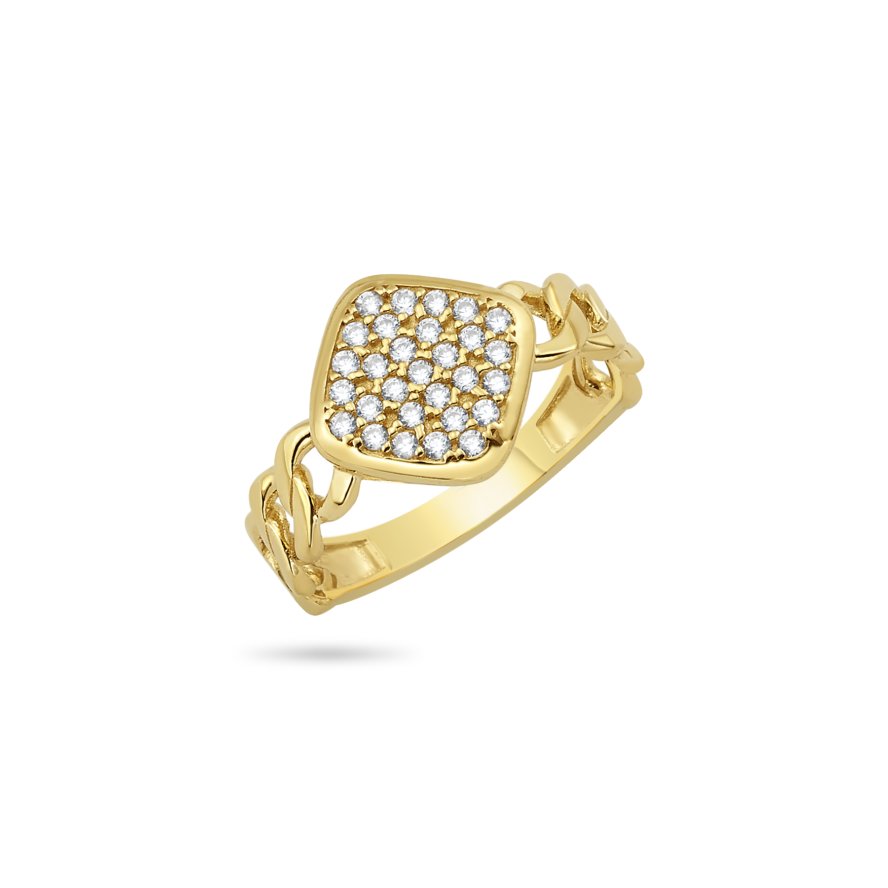 14K Dia Ring Rings IceLink-CAL 4