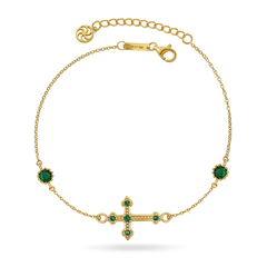 14k-emerald-cross-bracelet-