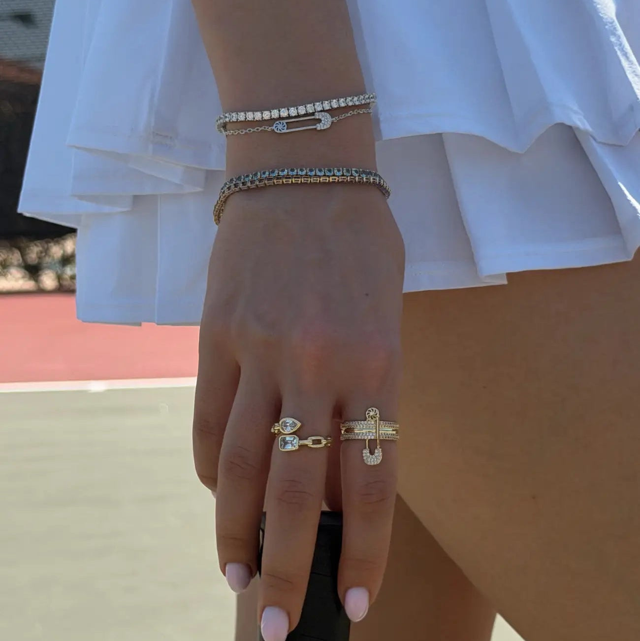 Safety Pin Bracelet Bracelets IceLink-ATL