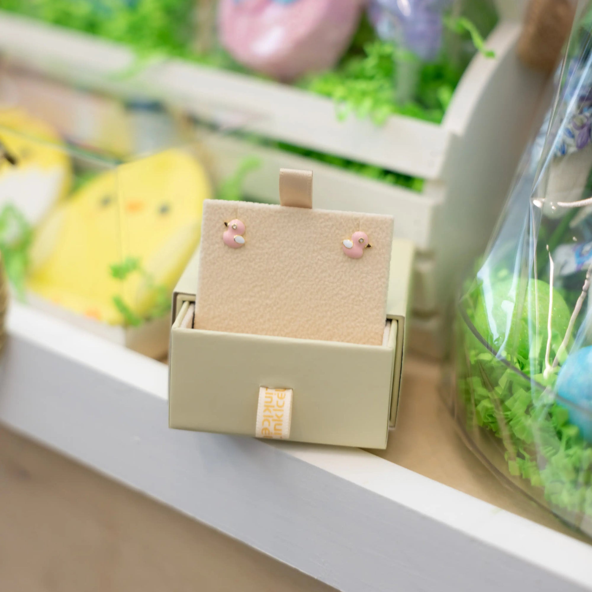 Kids Baby Duck Enamel Studs