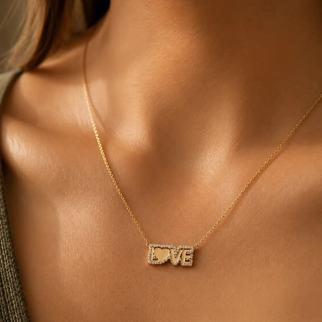 Love Bubble Necklace Necklaces IceLink-ATL