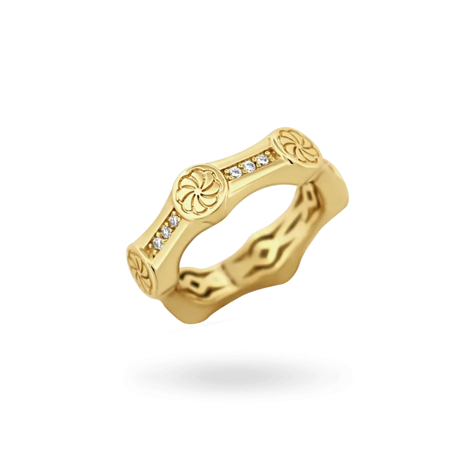 Bicycle Eternity Link Ring Rings IceLink-ATL 5