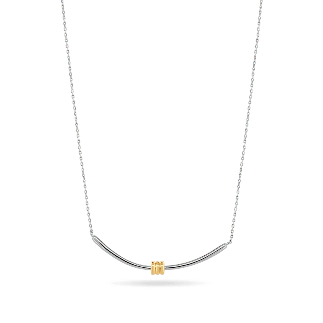 ‘Bryn’ Curved Bar Necklace Necklaces IceLink-CINDY