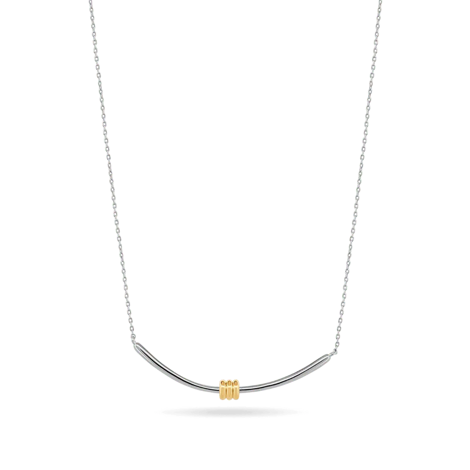 ‘Bryn’ Curved Bar Necklace Necklaces IceLink-CINDY