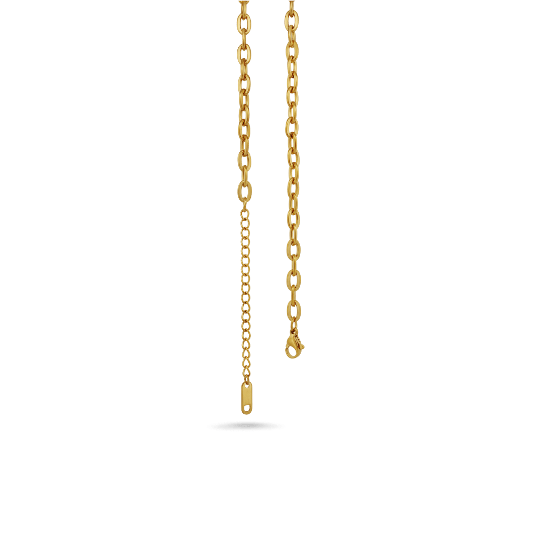Round Link Necklace (Sample Sale) Necklaces IceLink-BL   