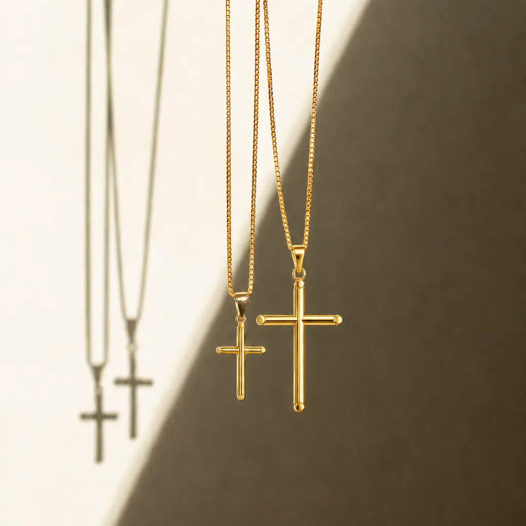 14K Cruz Cross Pendant