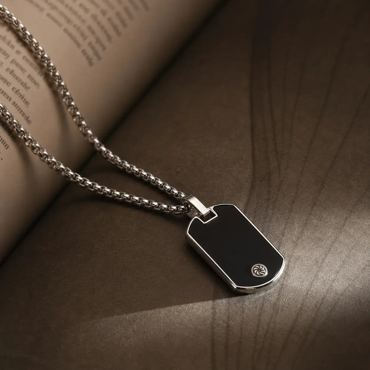 Drake Dog Tag Necklace Necklaces IceLink-RAN