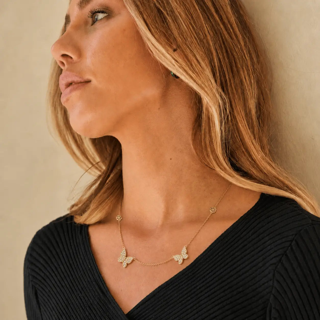 Bianca Butterfly Necklace