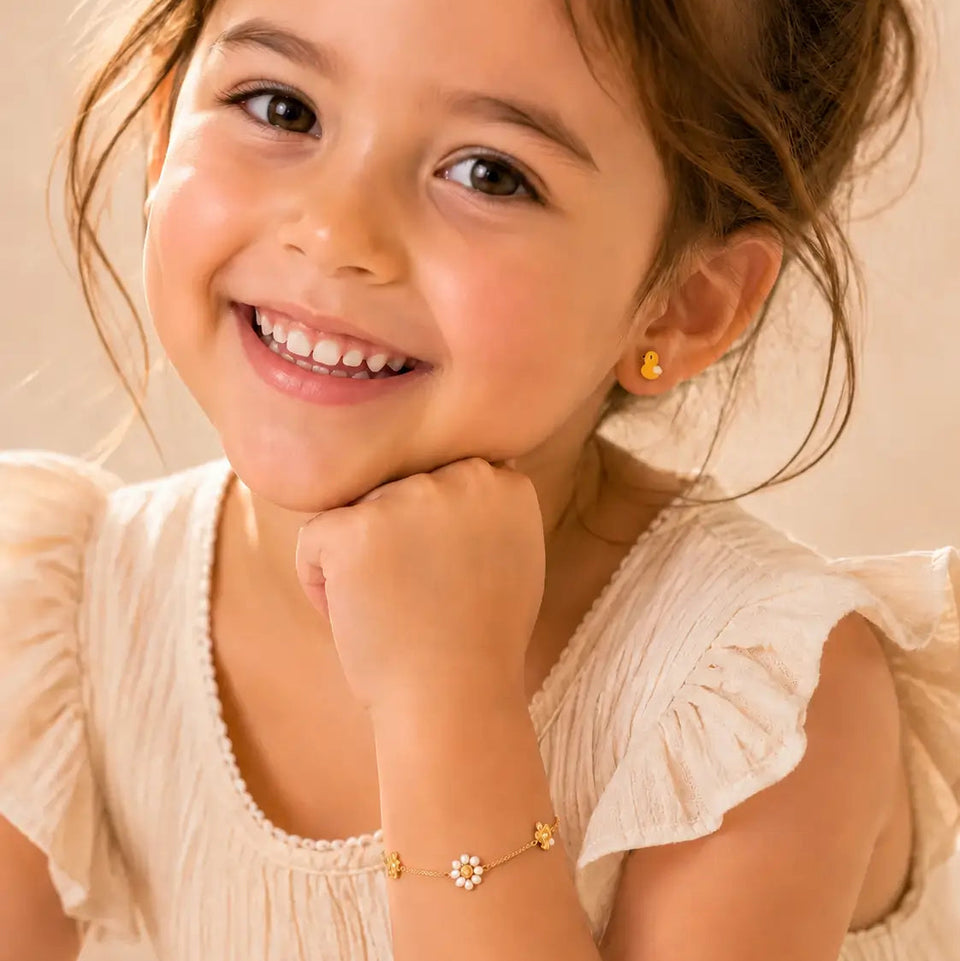 Pearl Daisy Bracelet Bracelets IceLink-KDS