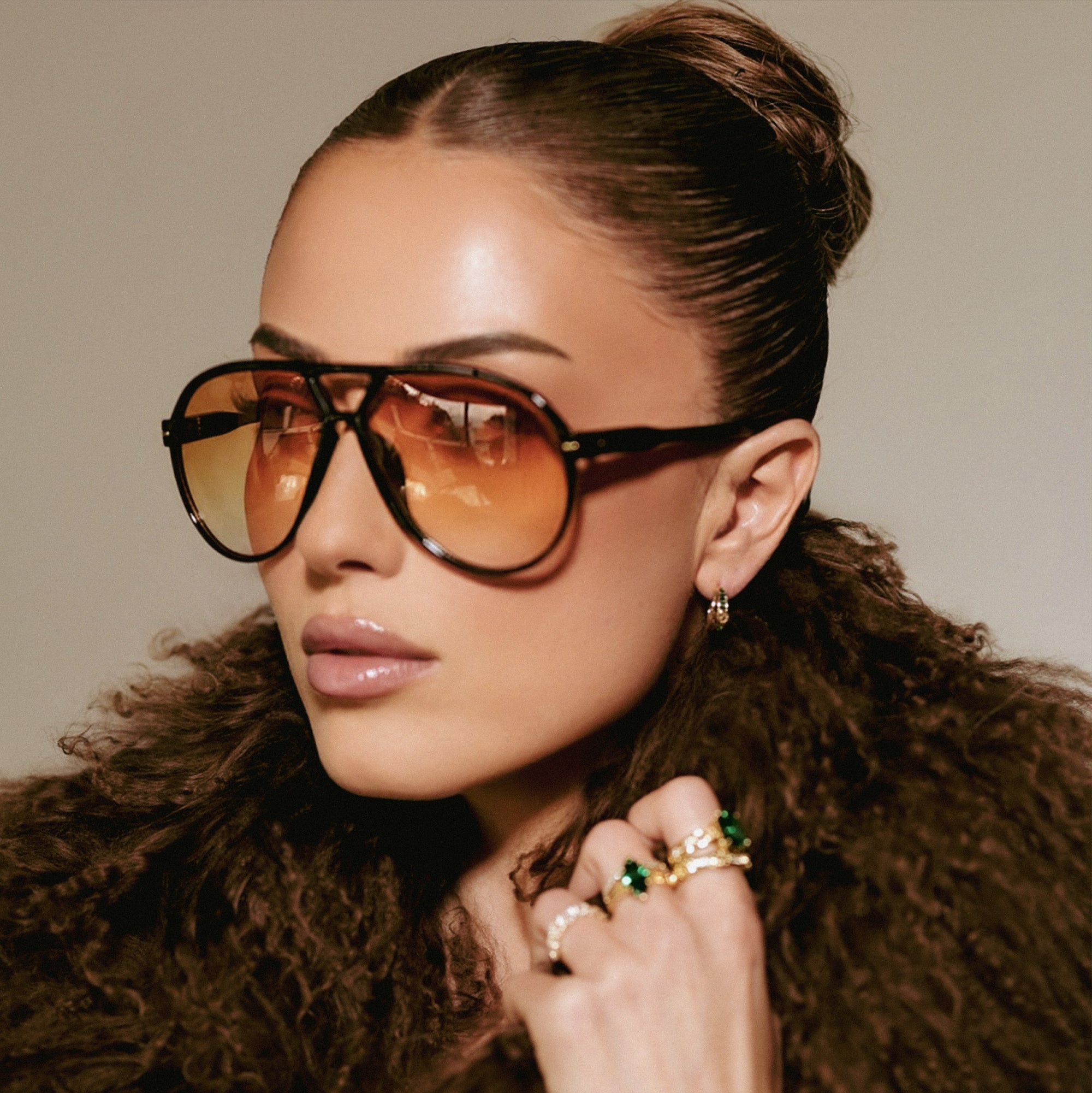 Serena Spiral Pear Ring Rings IceLink-ATL