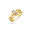 14K Luxe Link Ring Rings IceLink-CAL 4